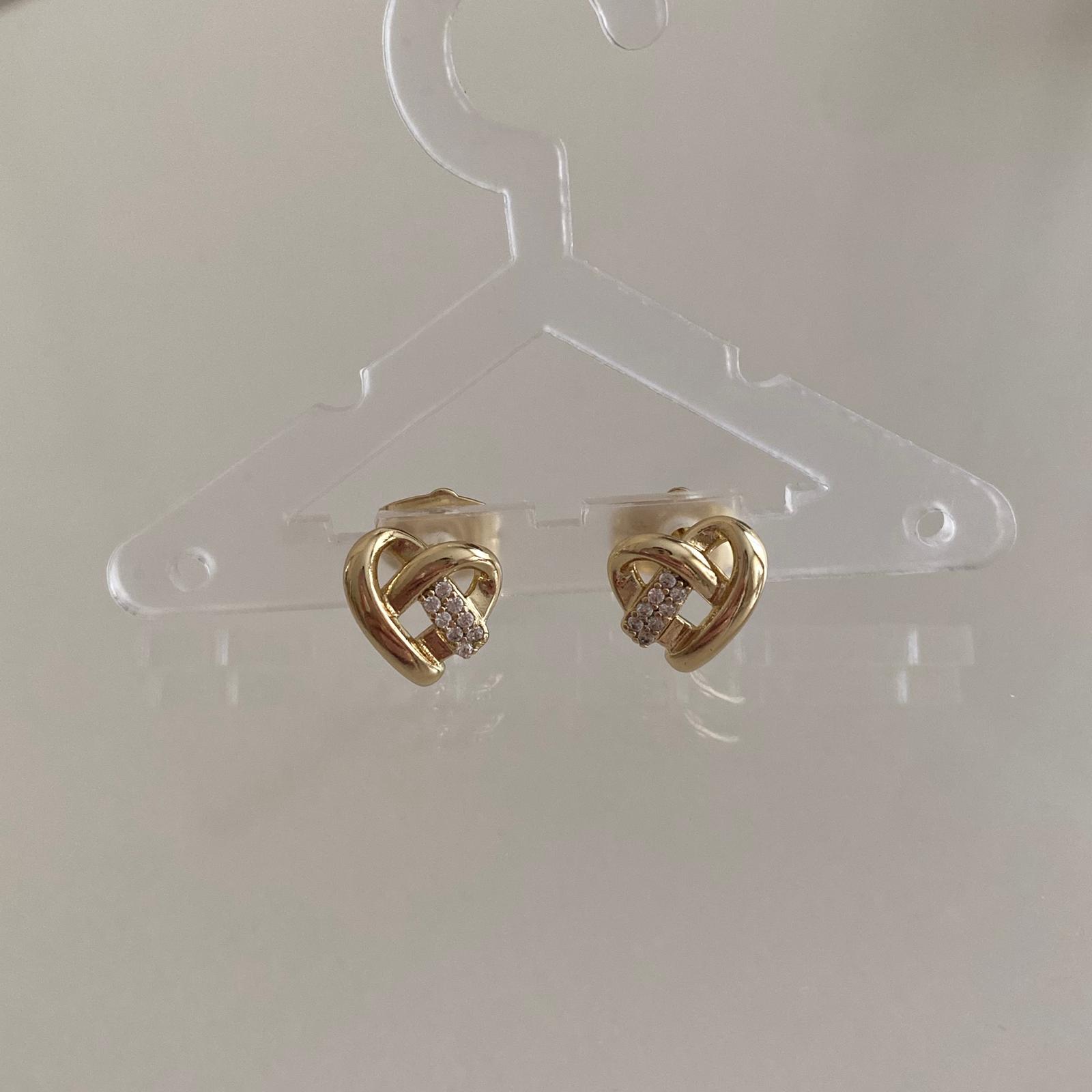 Minimal Kalp Detaylı Takı Seti - Görsel 2