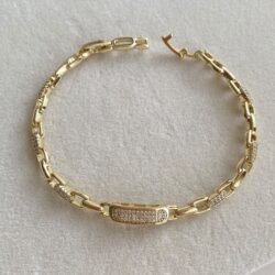Mila Kilit Gold Bileklik